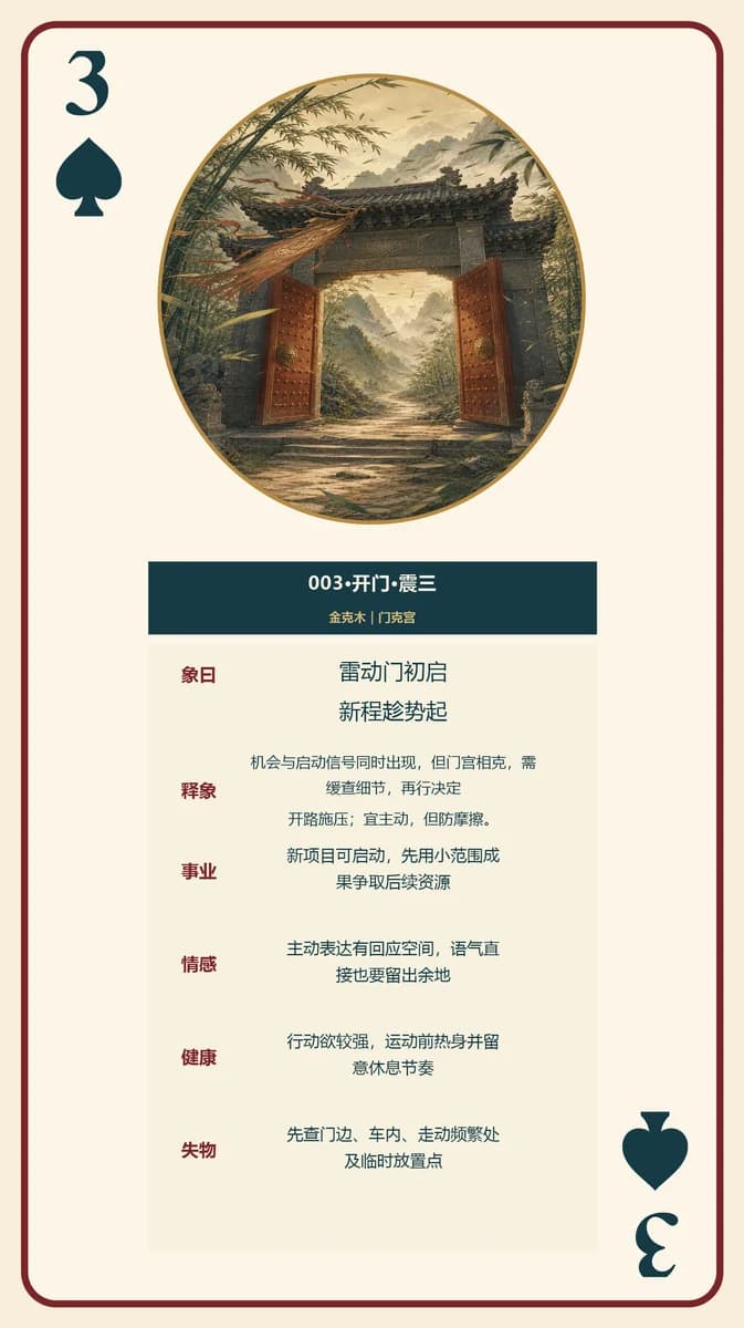 奇门108张开门组第3张设计样张